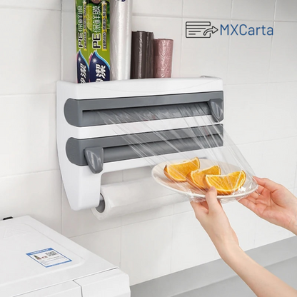 RolloMaster™ | Organizador de Cocina| Dispensador Multifuncional